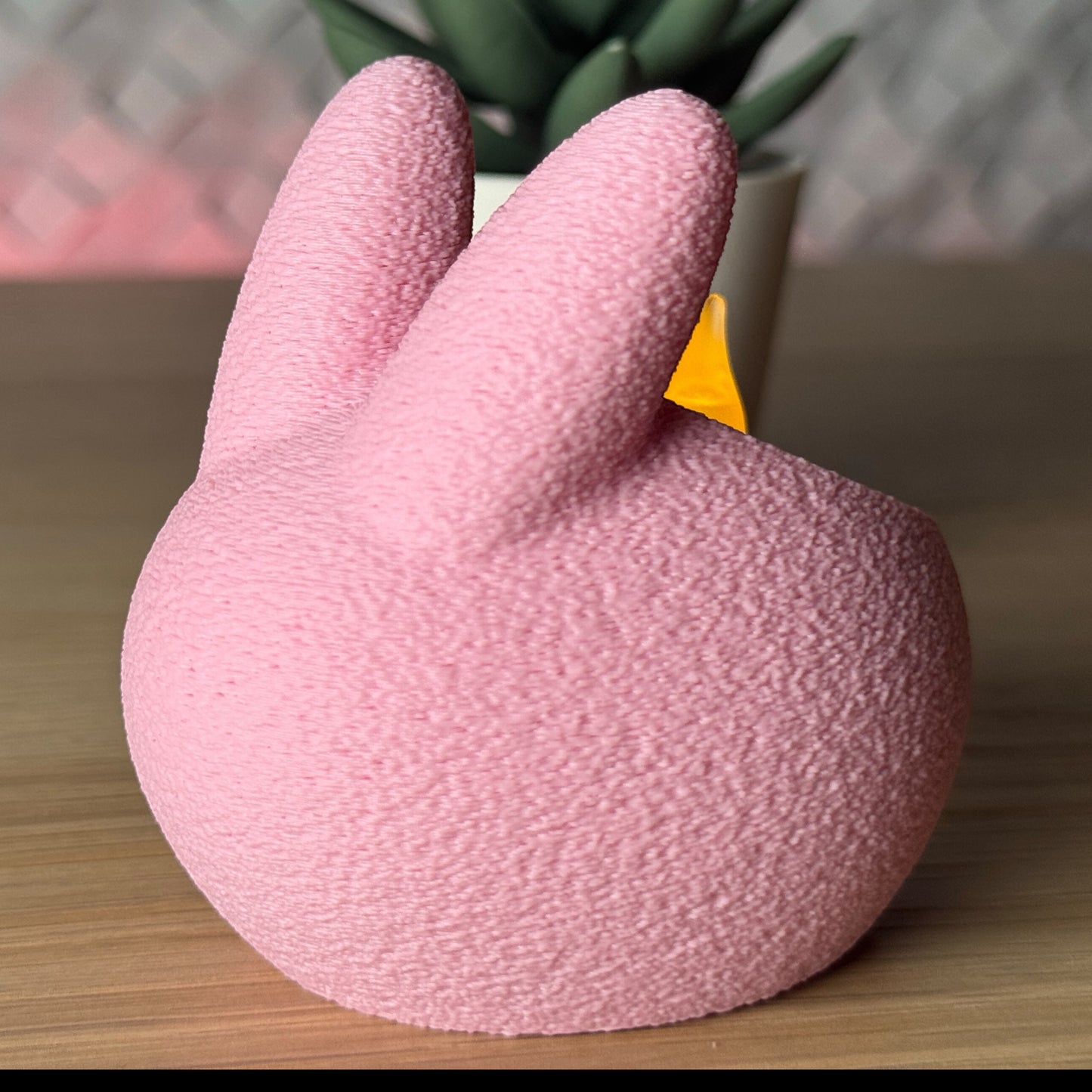 Bunny Tealight Candle Holder (Pastel Pink)