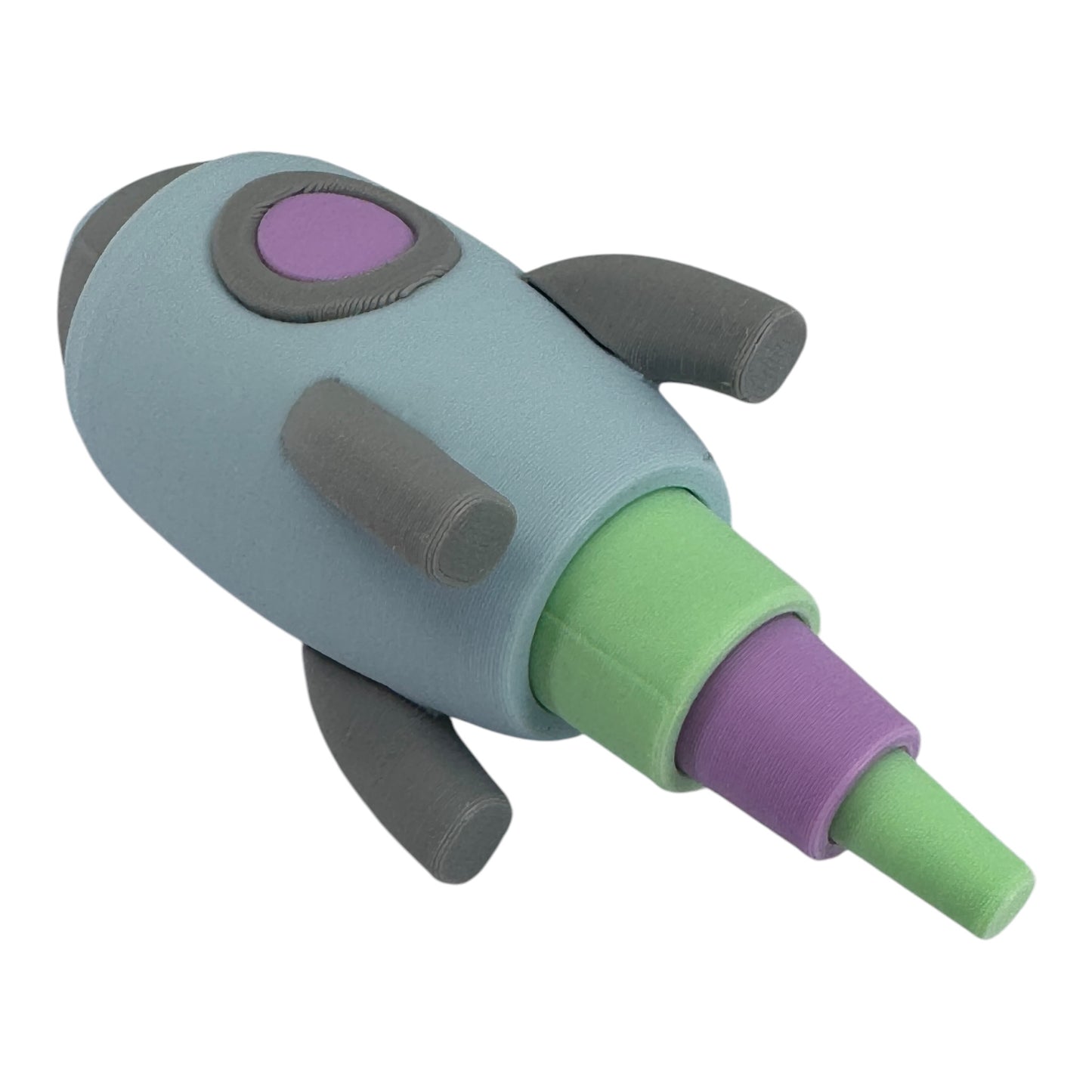 Surprise Blue Rocket Fidget