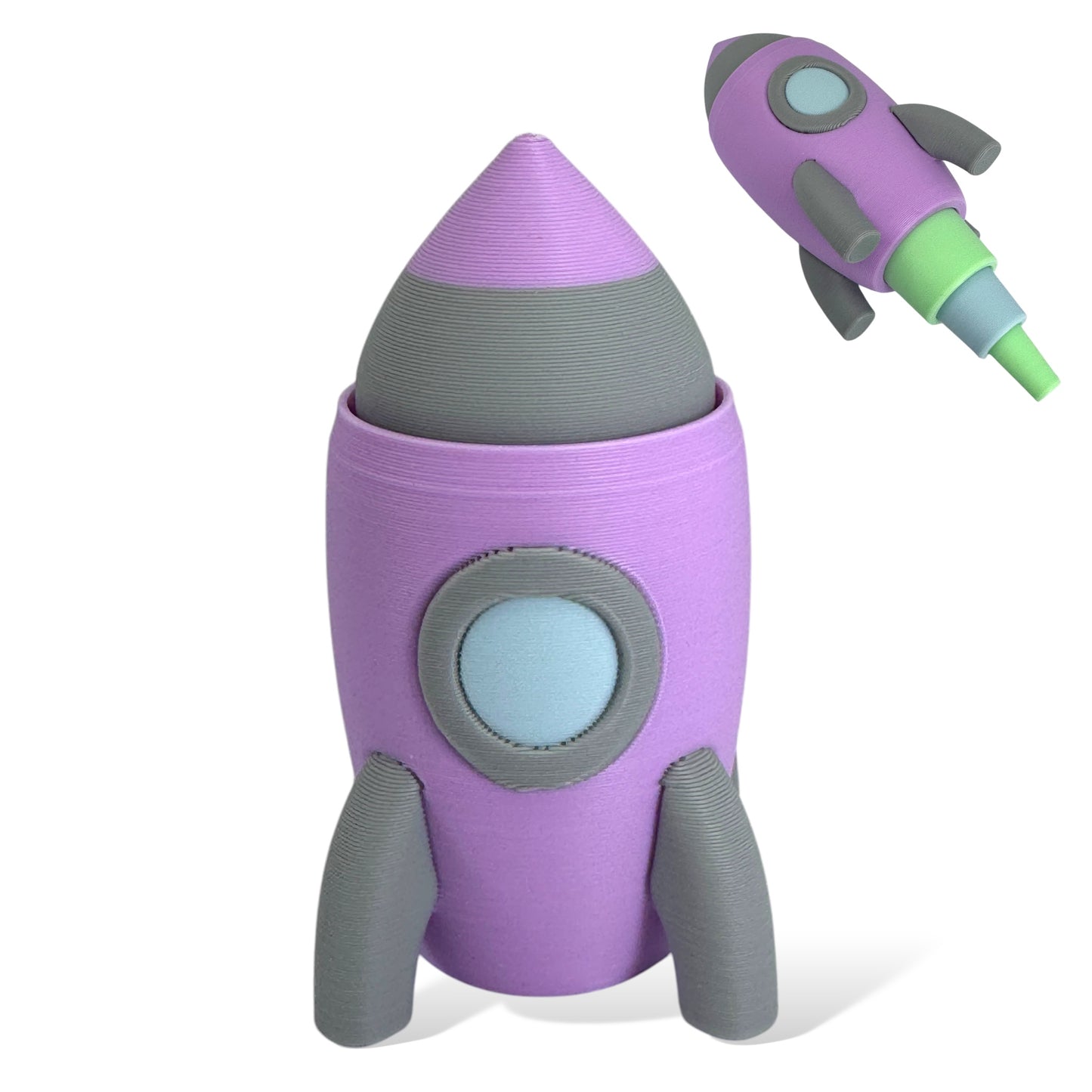 Surprise Purple Rocket Fidget