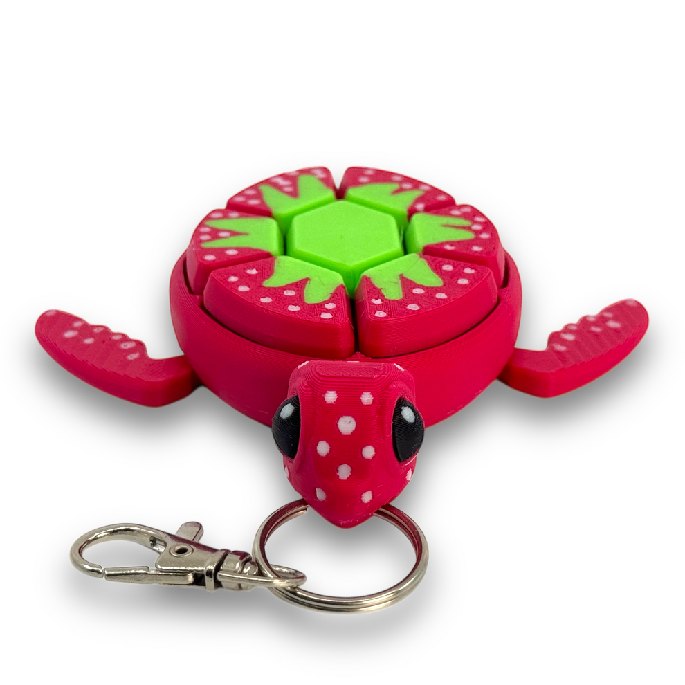 Strawberry Turtle Fidget Clicker | Fun Sensory Toys for Kids & Adults ...