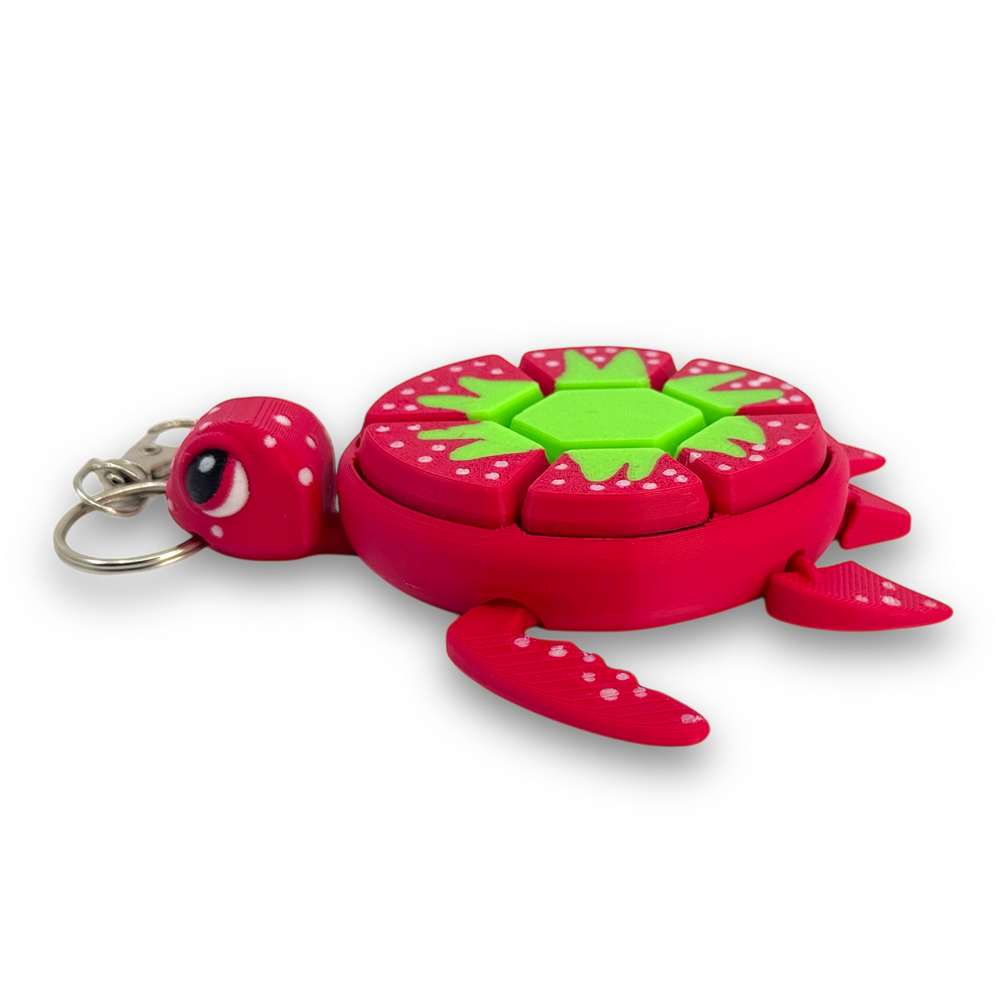 Strawberry Turtle Fidget Clicker