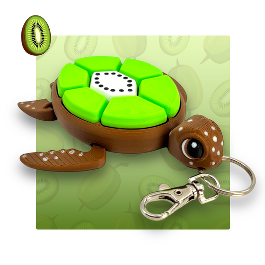 Kiwifruit Turtle Fidget Clicker