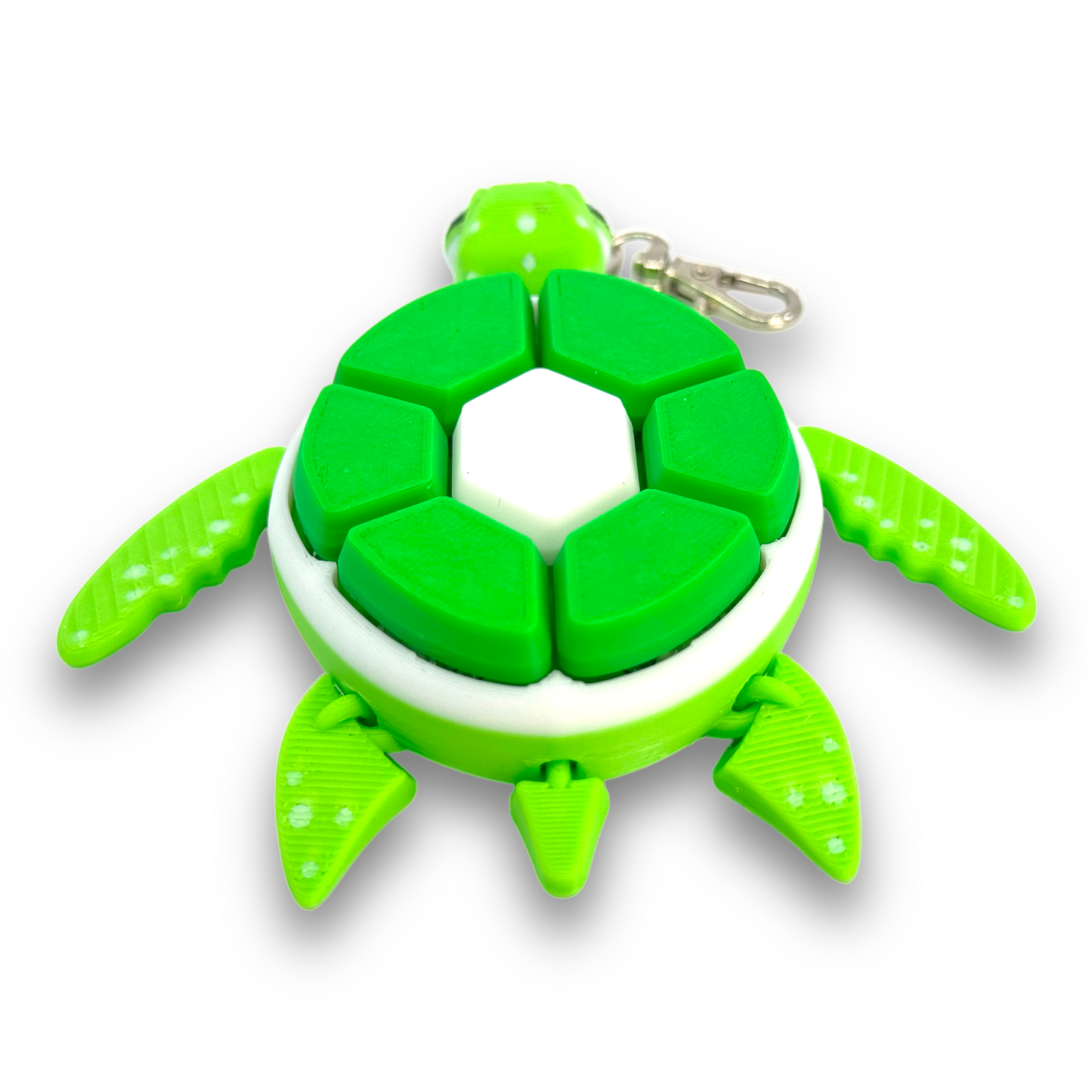 Lime Turtle Fidget Clicker