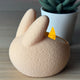 Bunny Tealight Candle Holder (Pastel Peach)