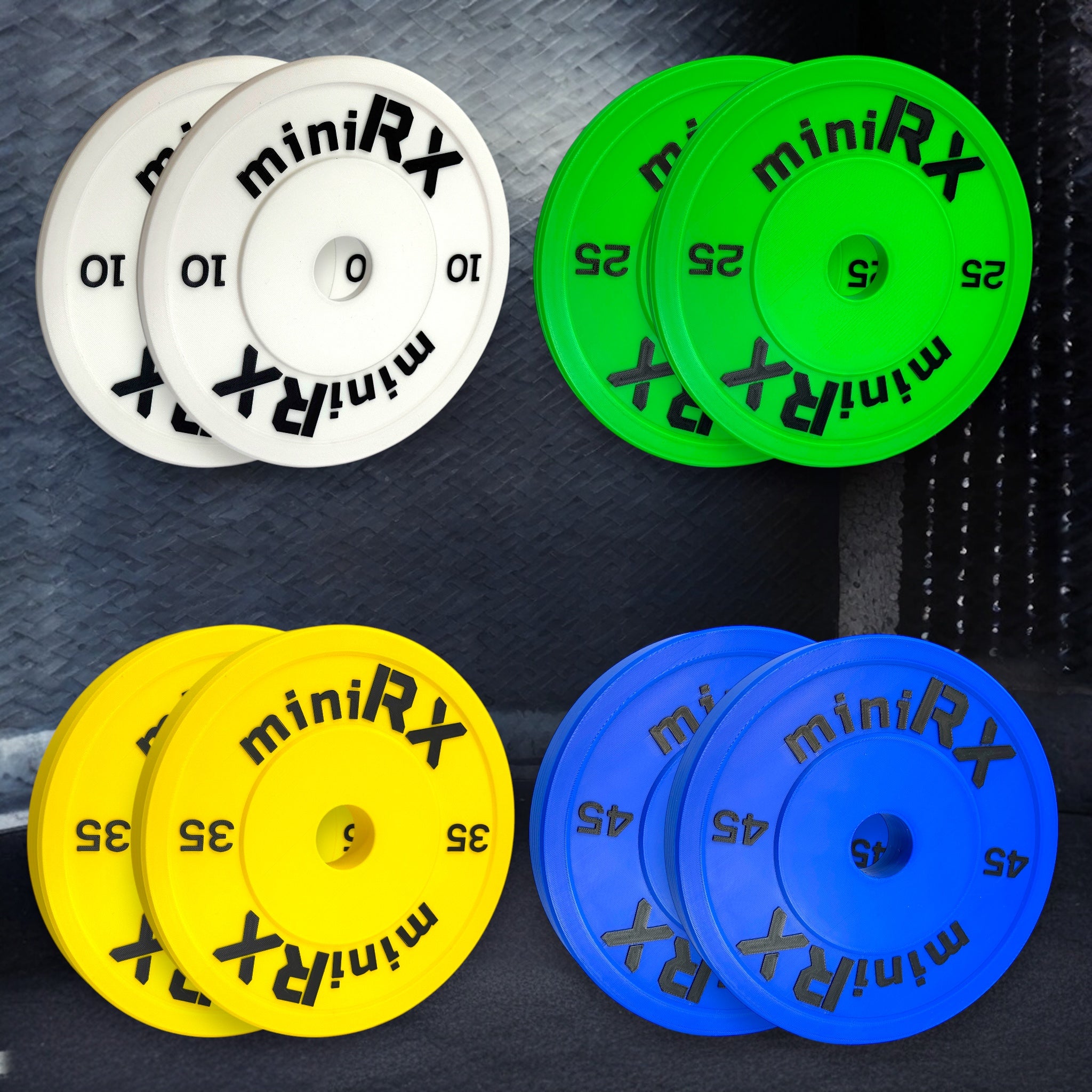 Acquire Mini Rx miniRX Plates | Custom Weight Sets - Lightweight & Perfect for Kids ...